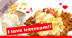 Ilove icecream!!(j